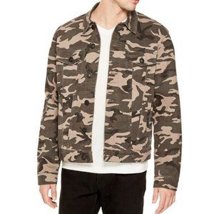 GUESS Men's Camo Denim Jacket sz M